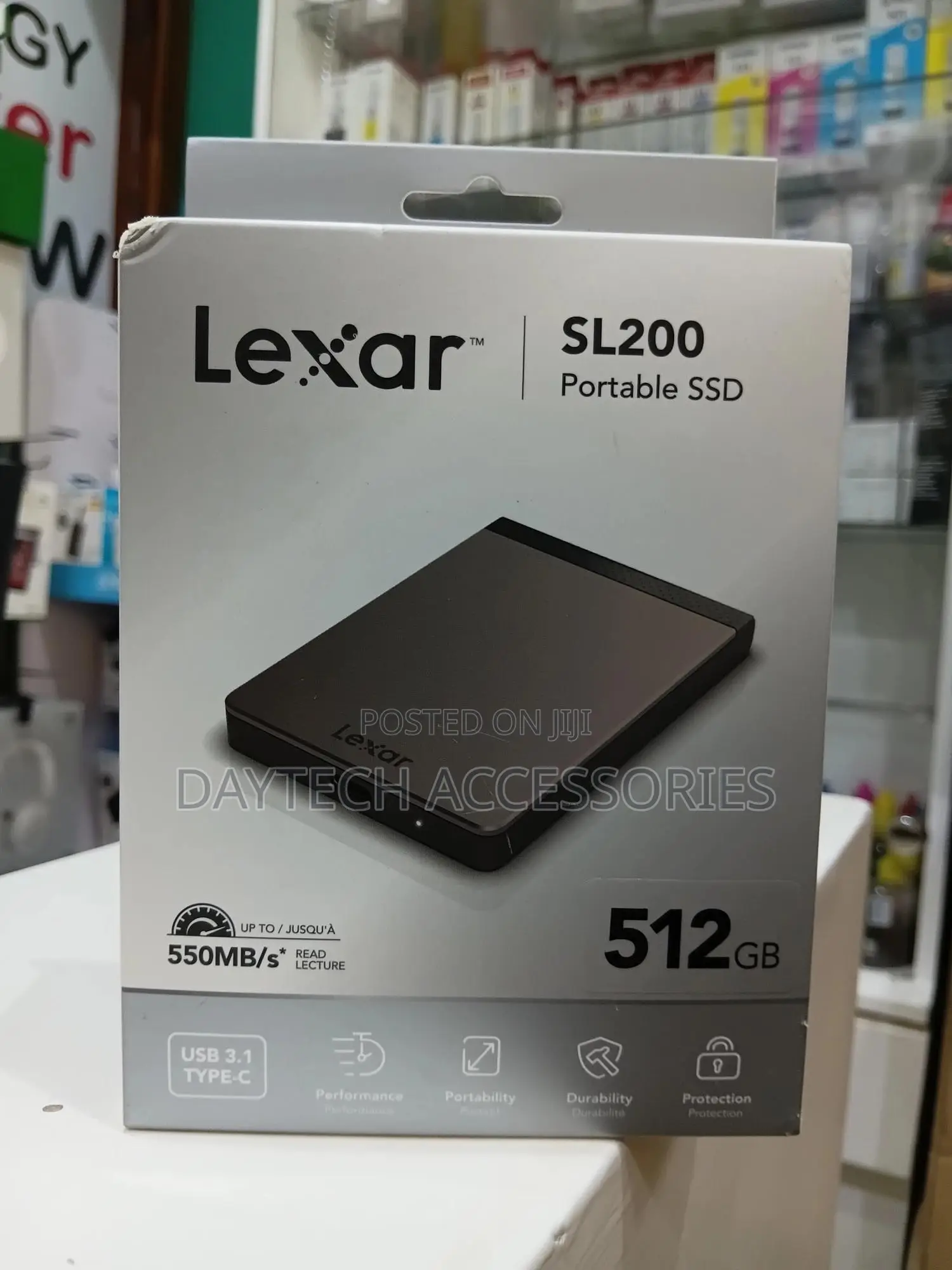 This Is a Lexar Sl200 512gb Portable Ssd.