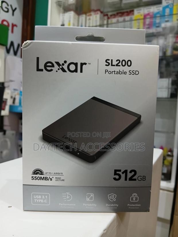 This Is a Lexar Sl200 512gb Portable Ssd. - thumbnail 3