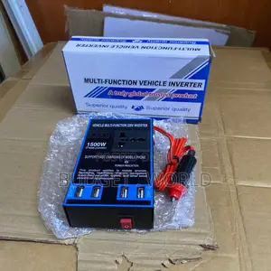 1500w Car Power Inverter With Dual Output and Smart Protection System