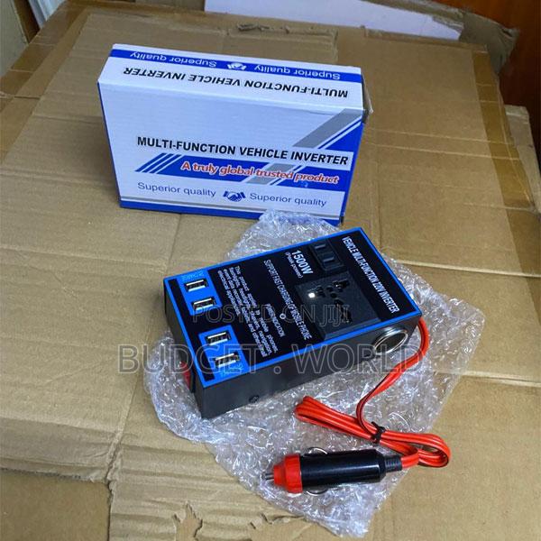 Portable 1500w Vehicle Power Inverter With Multiple Device Support