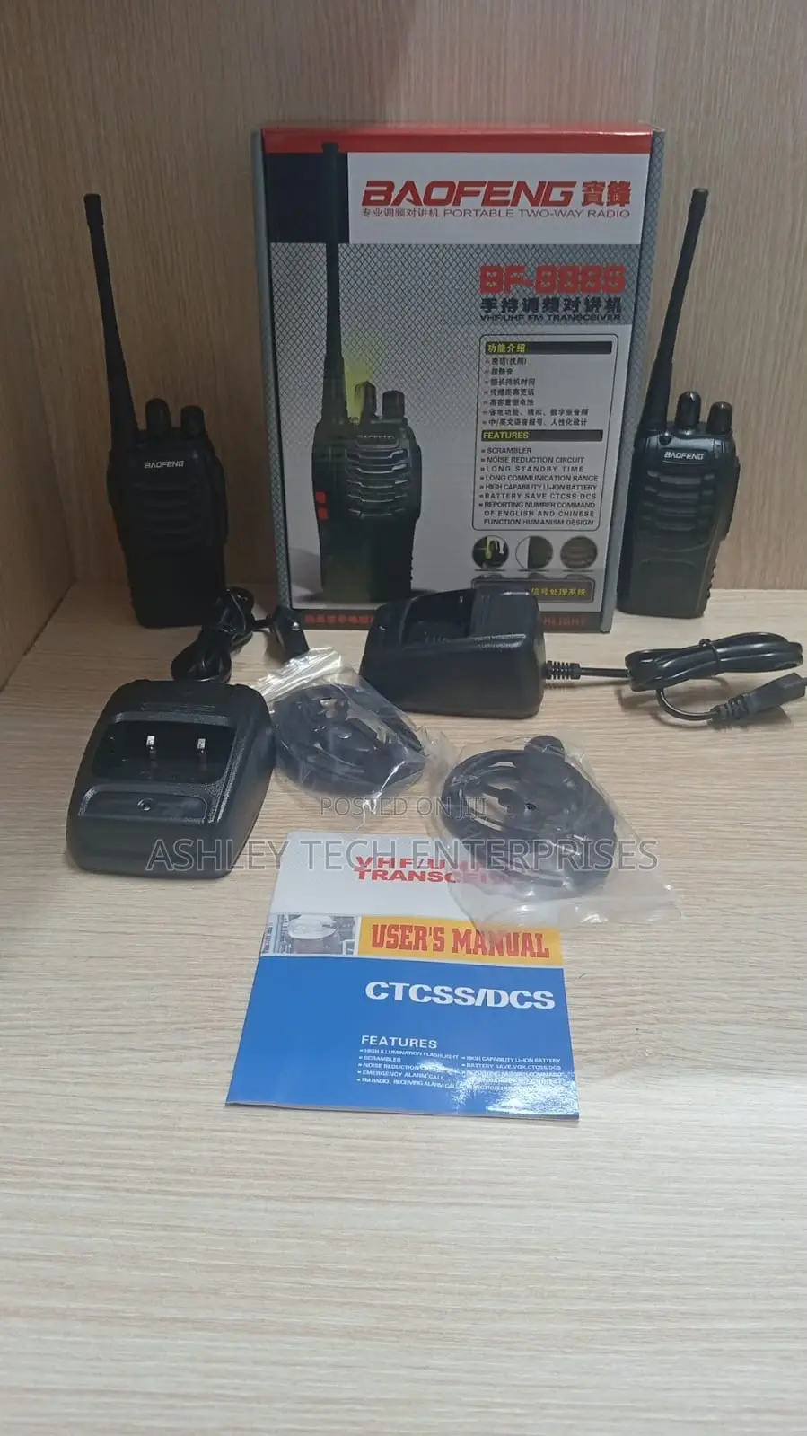 Bf-888s Wireless Team Communication Radio