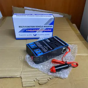 Heavy Duty 1500w Car Inverter With Smart Charging Technology