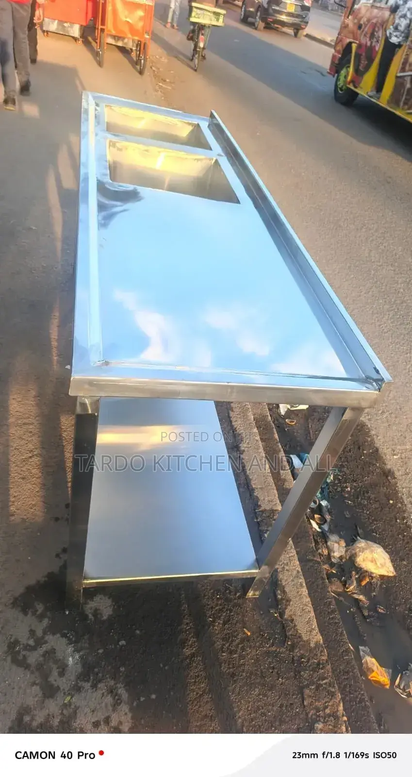 Commercial Double Sink