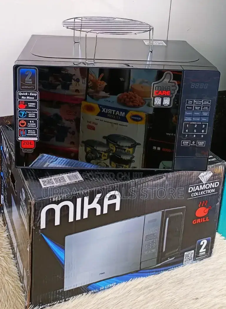 Mika Microwave Oven Grill 20ltr With 1000w Grill