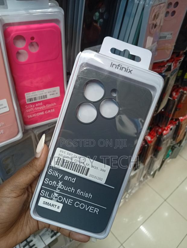 Infinix Smart 8 Dark Grey Smartphone Protective Case - thumbnail 2