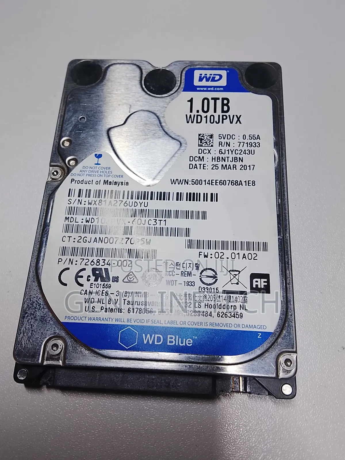 Wd Blue 1tb Laptop HDD – Smooth Performance