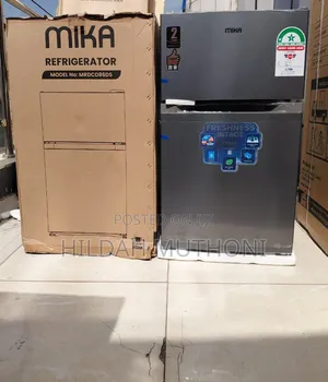 Mika 86l Double Door Mini-Fridge