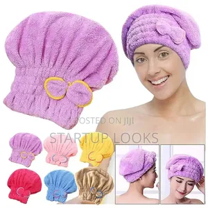 Women Hair Towel Hair Drying Cap