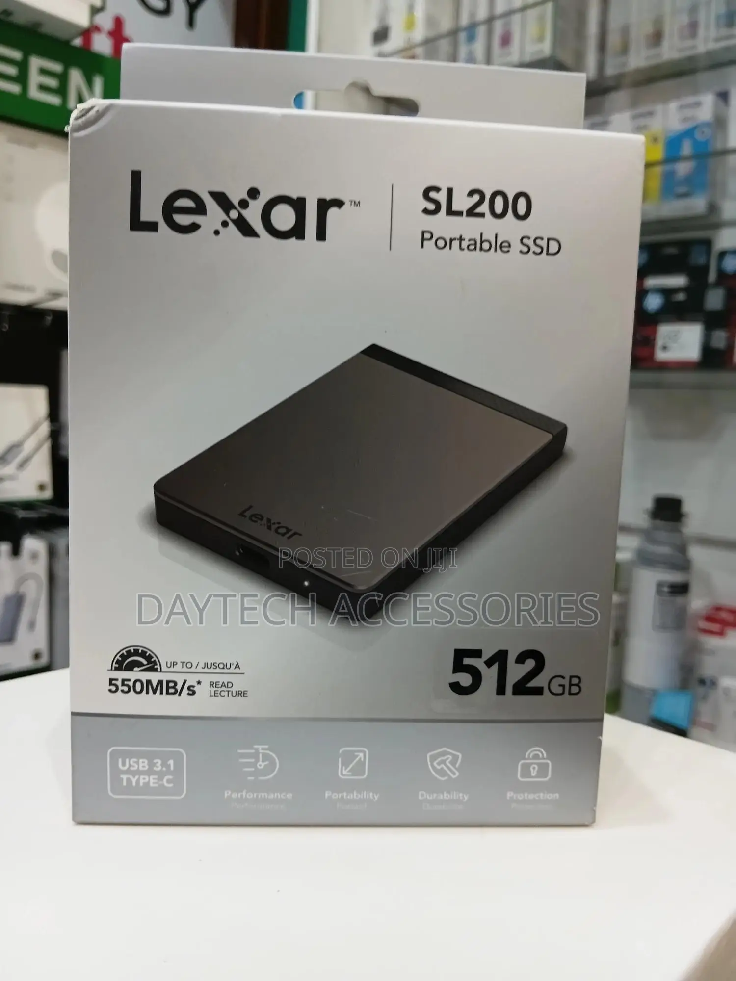 This Is a Lexar Sl200 512gb Portable Ssd.
