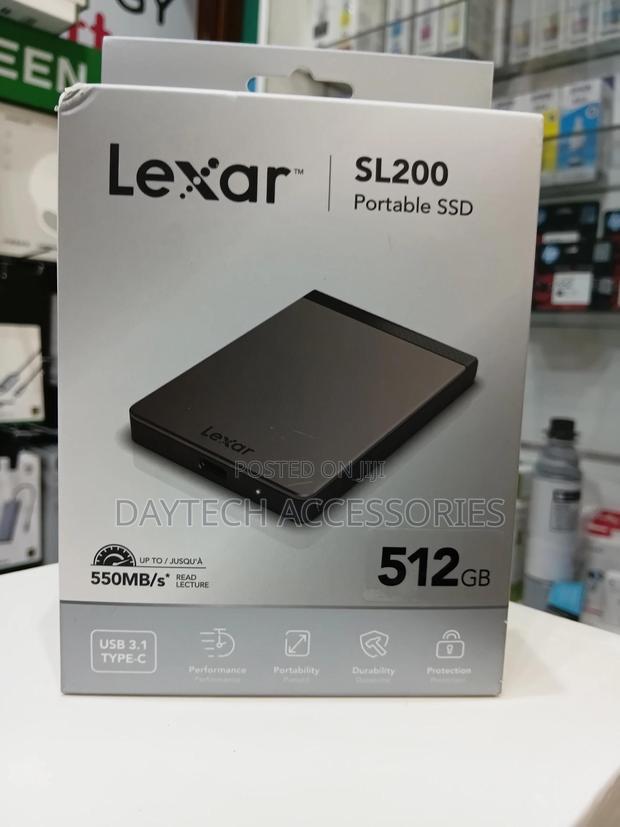 This Is a Lexar Sl200 512gb Portable Ssd. - thumbnail 2