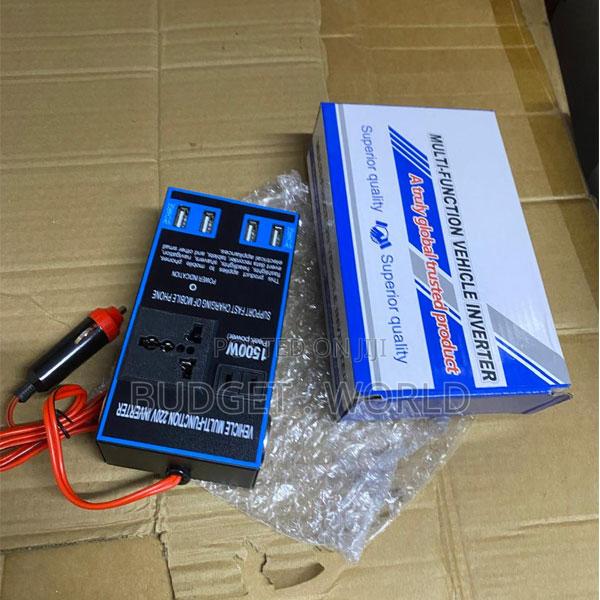 1500w Multi-Port Car Inverter With Advanced Charging Features