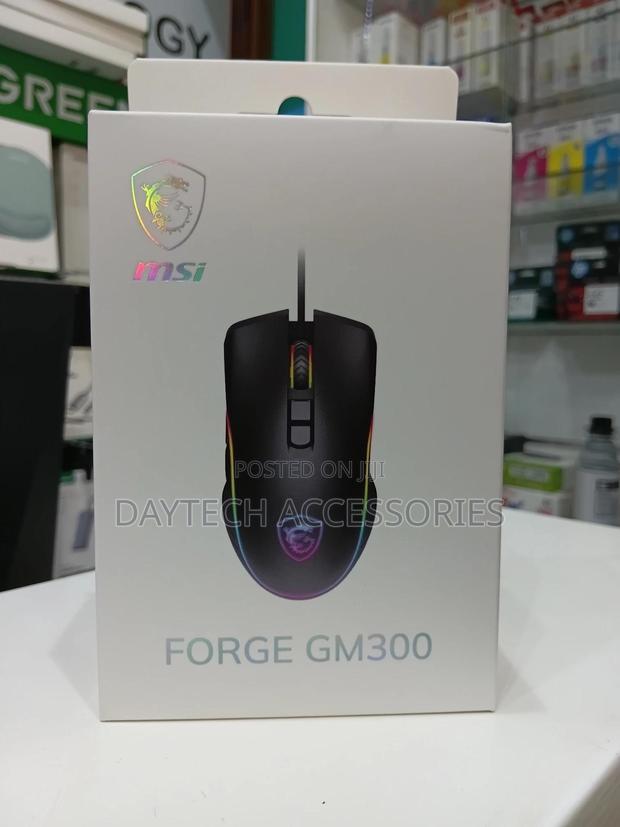 This Is an Msi Forge Gm300 Wired Gaming Mouse - thumbnail 3