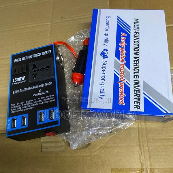 1500w Car Emergency Backup Inverter With Smart Protection