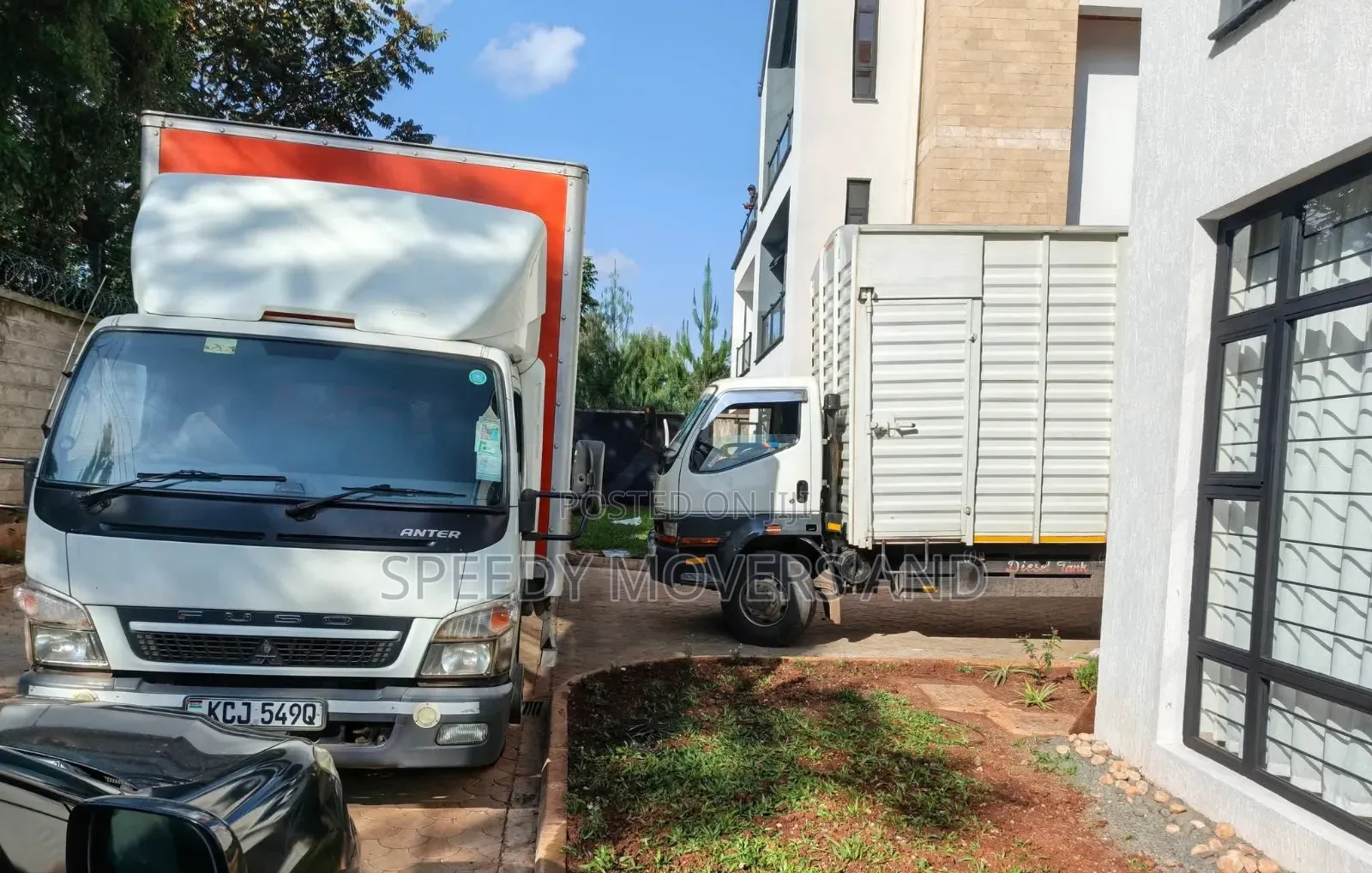 Trucks Available for Delivery of Goods