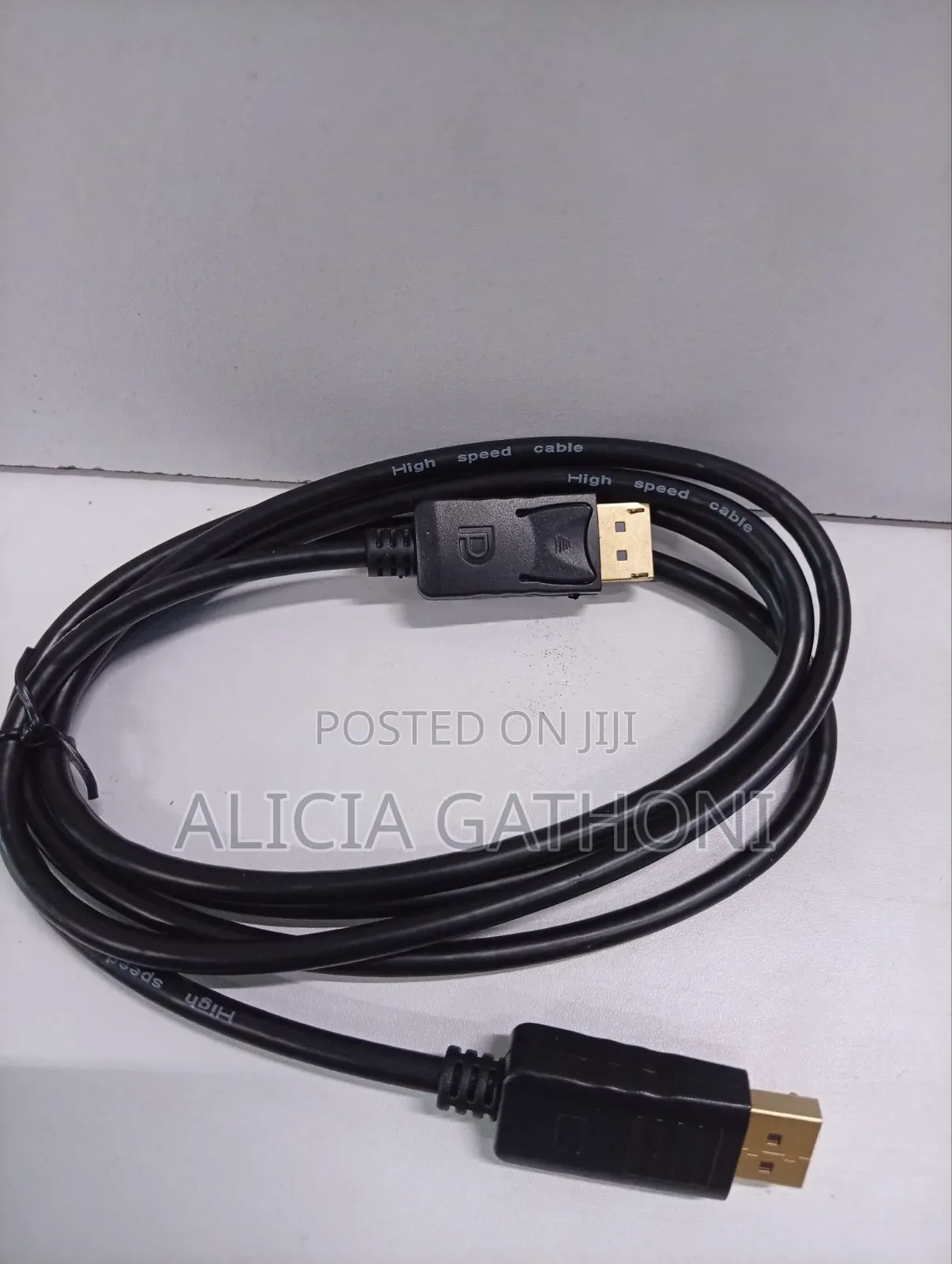 Display Port to Display Port Cable 1.5meters High Quality Product