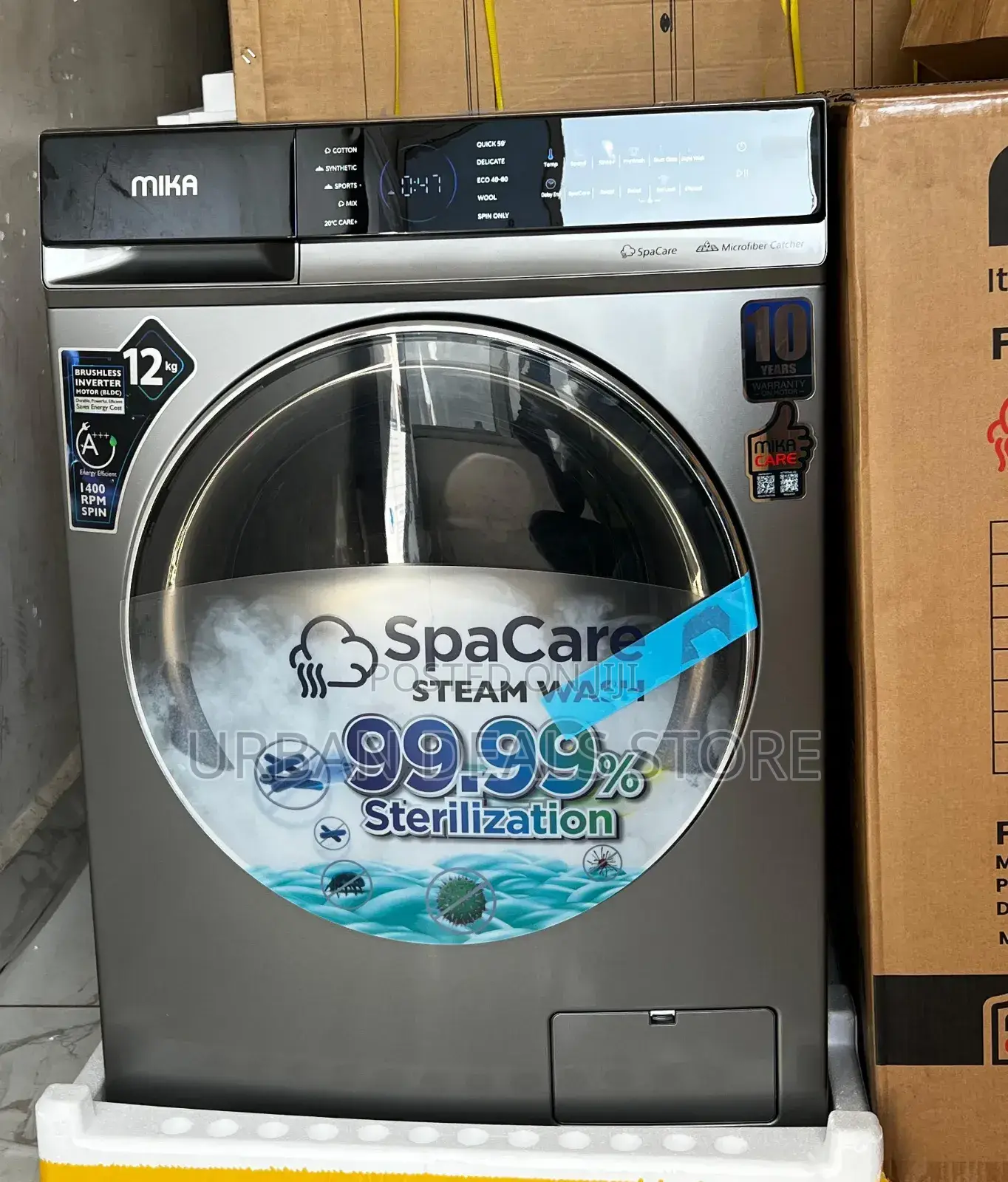 10kg Wash Spin – Inverter Motor