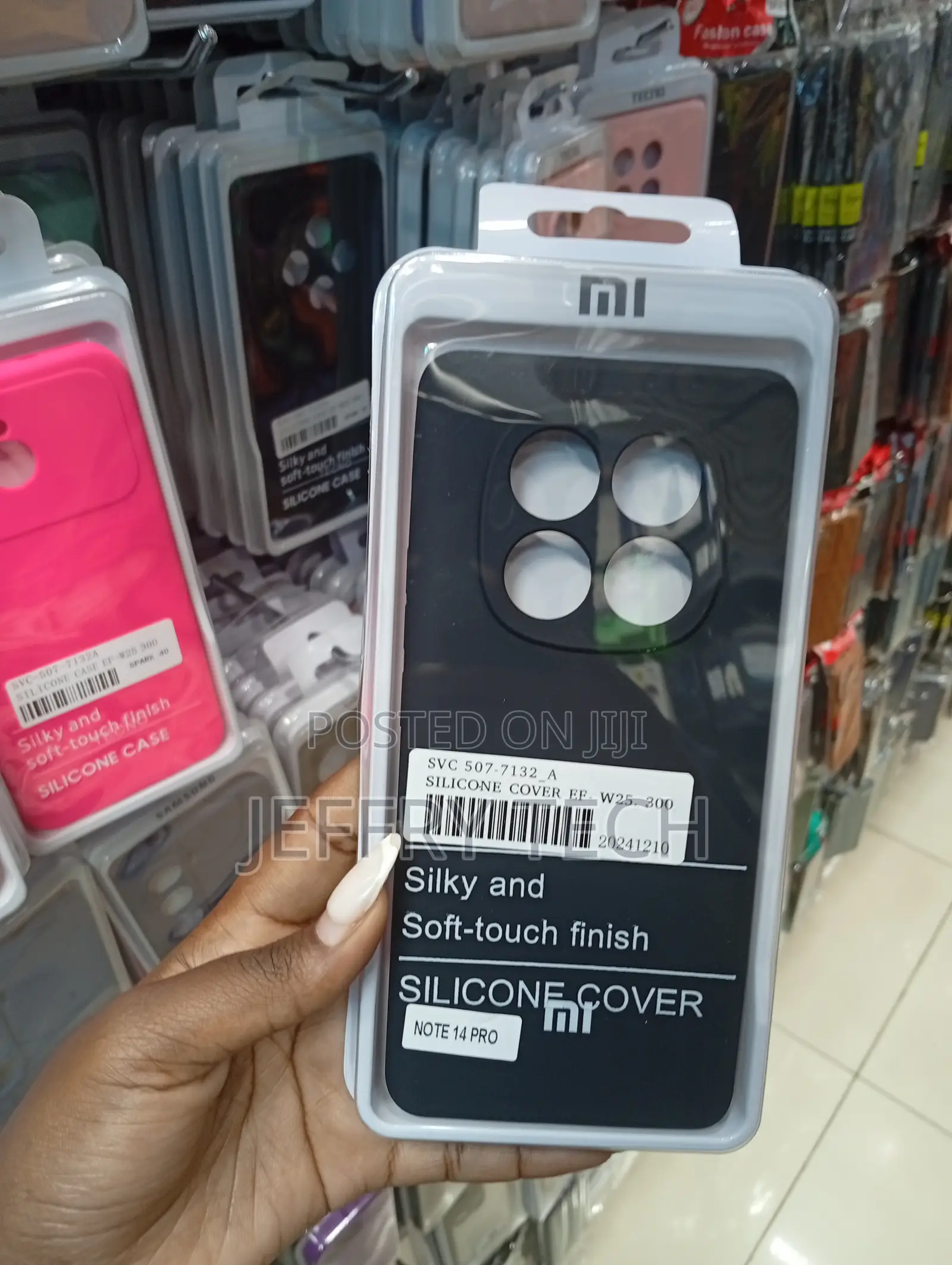 Xiaomi Redmi Note 14 Pro Stylish Matte Chrome Finish Case