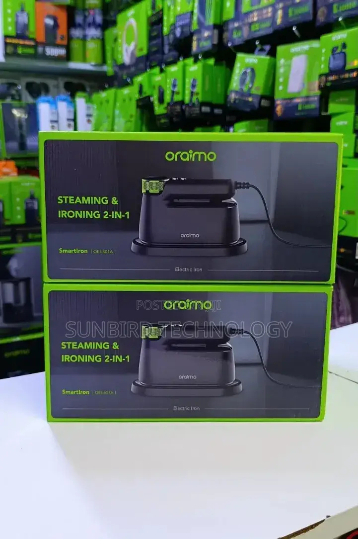 Oraimo Smartiron Oei-801a Steaming and Ironing 2-in-1