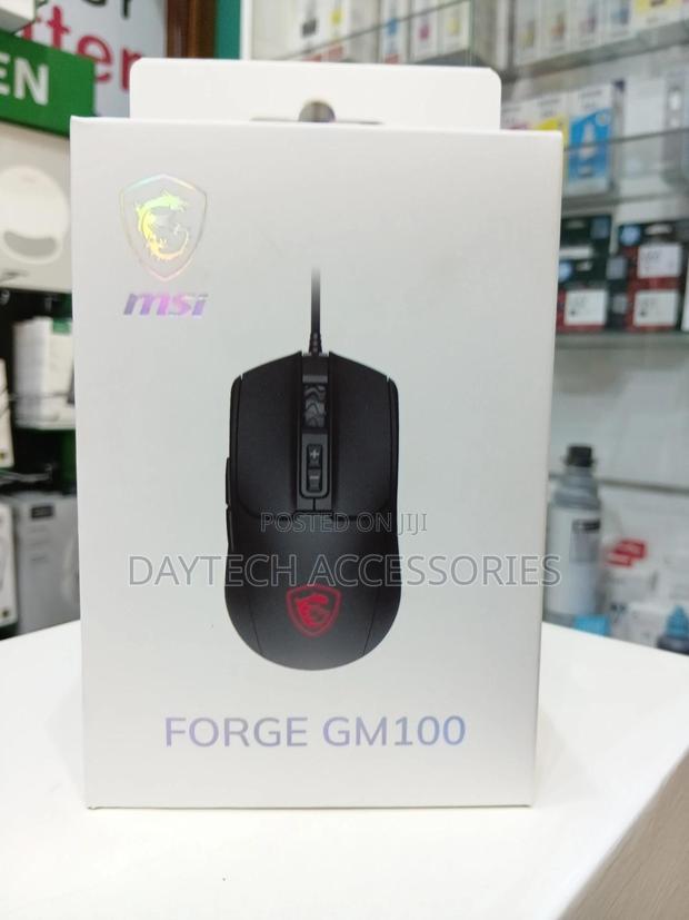 Msi Forge Gm100 Wired Gaming Mouse - main view
