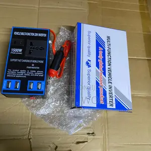 1500w High Capacity Vehicle Inverter With Multi-Function Charging Supp