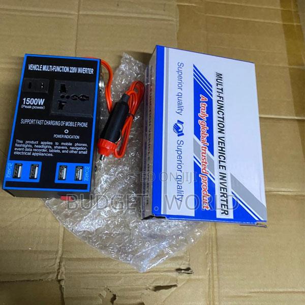 1500w High Capacity Vehicle Inverter With Multi-Function Charging Supp - main view