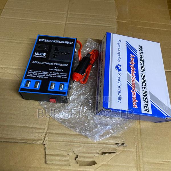 1500w Portable Car Inverter With Advanced Cooling and Power Protection