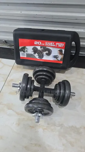 Dumbbell 20 KGS Full Set With Case