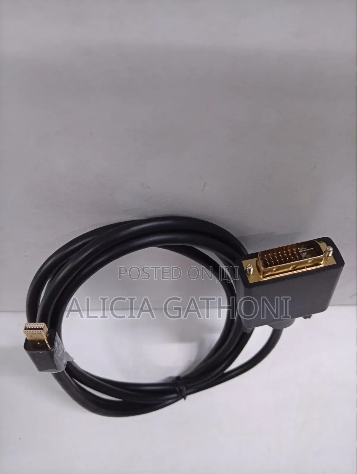 Mini Display Port to Dvi Cable 1.5 Meters Cable Length