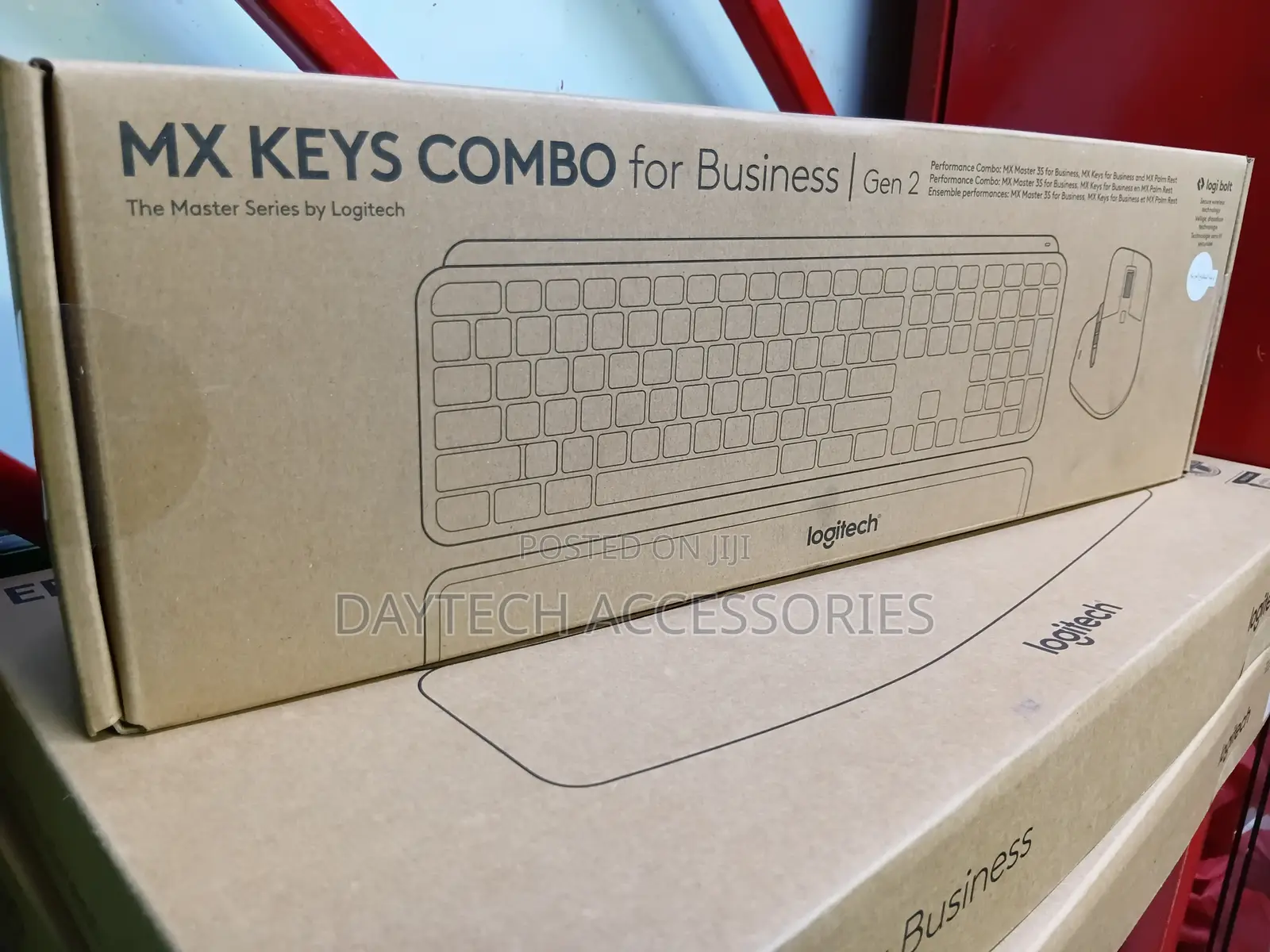 Logitech Mx Keys Combo for Business Gen 2 Keyboard and Mouse Set.