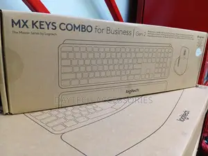 Logitech Mx Keys Combo for Business Gen 2 Keyboard and Mouse Set.