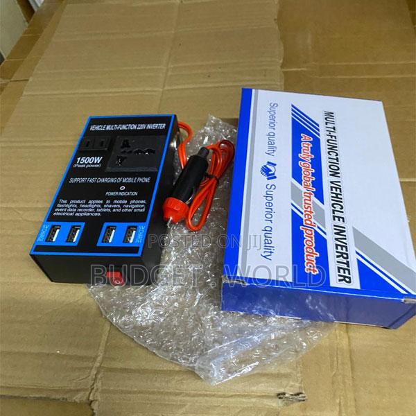 1500w Compact Car Power Converter With Intelligent Cooling Technology
