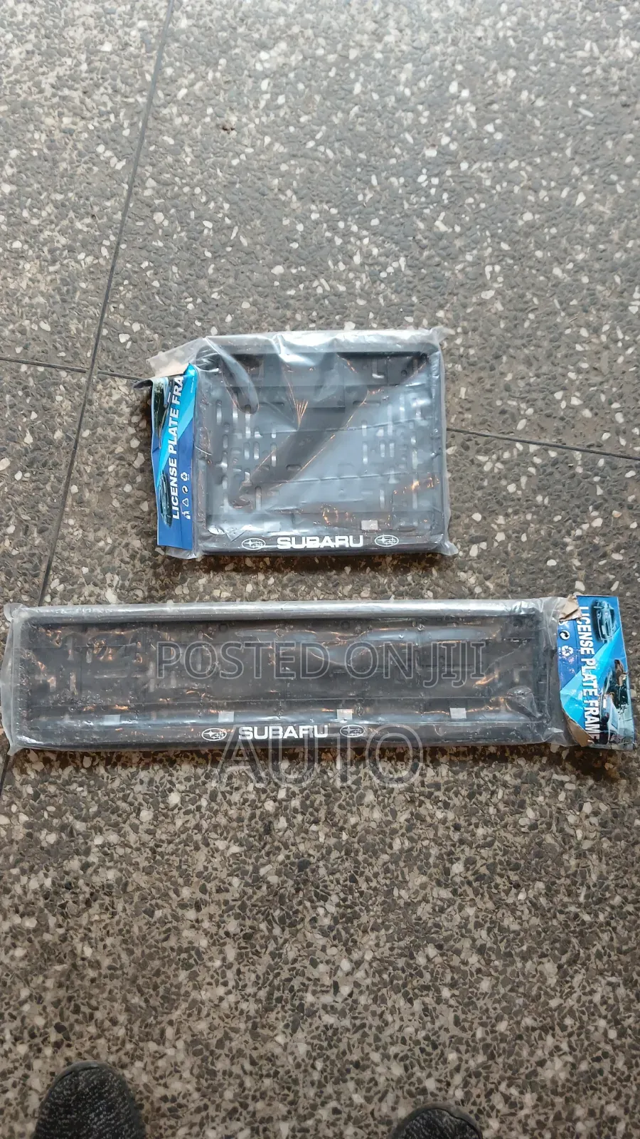 Branded Subaru Number Plate Holder | Stylish Car Plate Frame