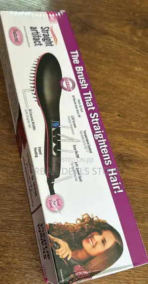 Brush Flat Iron / Hair Straightener