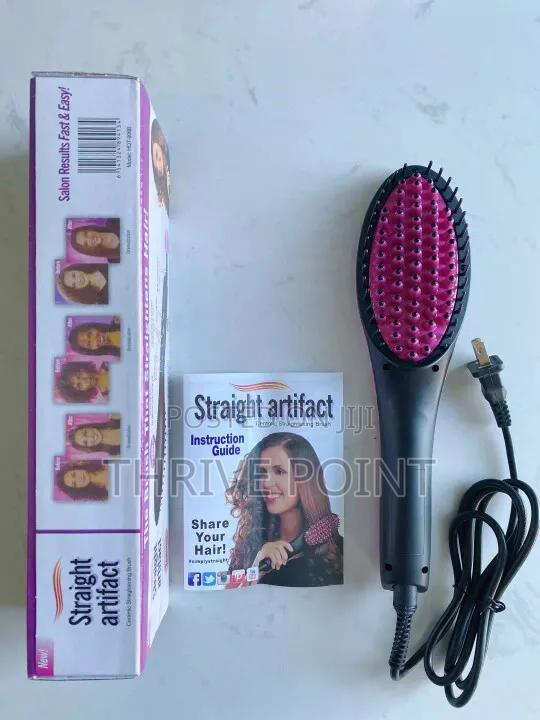 Brush Flat Iron /Hair Straightener