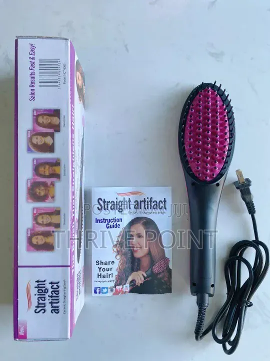 Brush Flat Iron /Hair Straightener