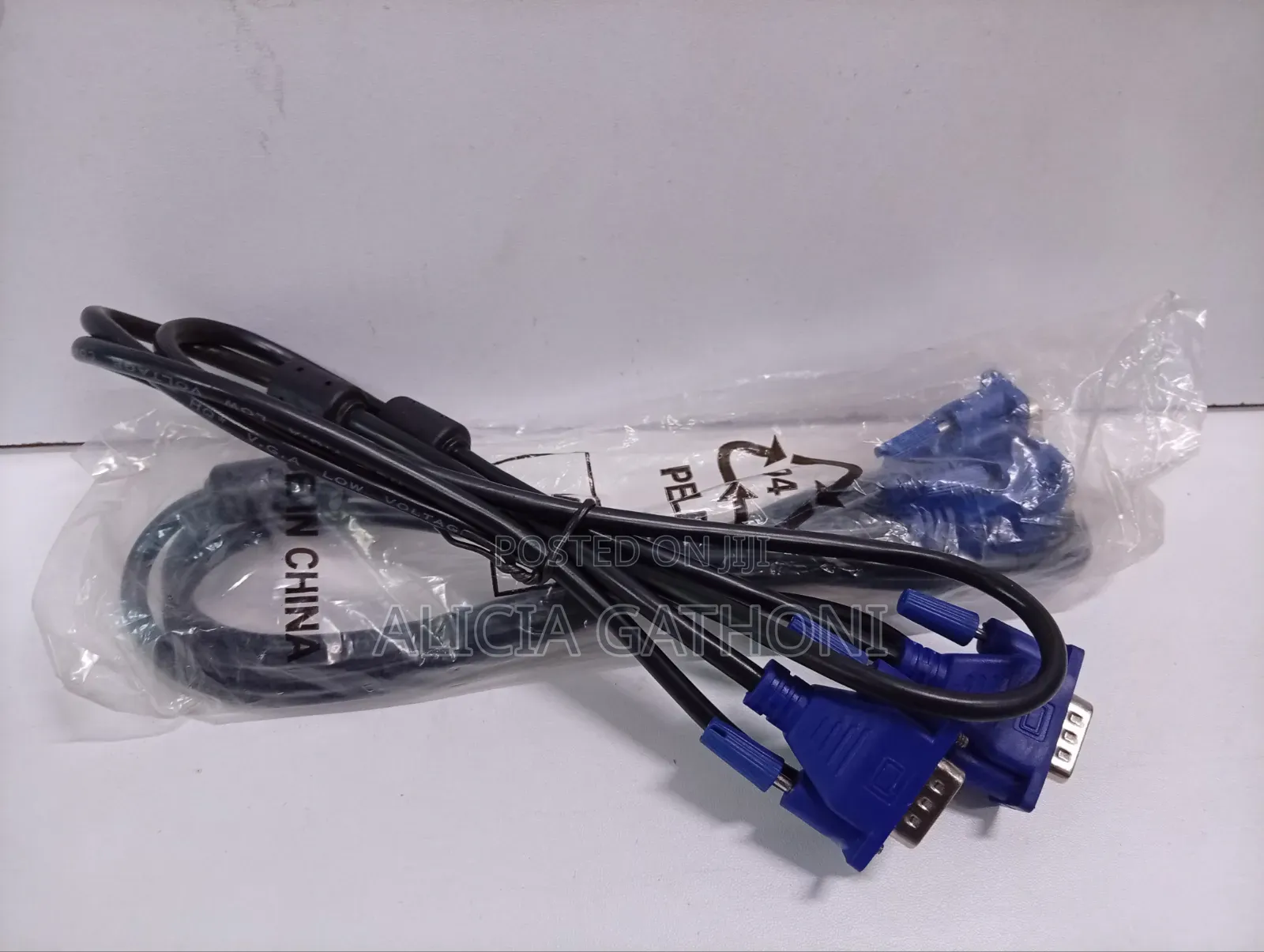 Vga to Vga Cable 1.5 MTRS (Blue)