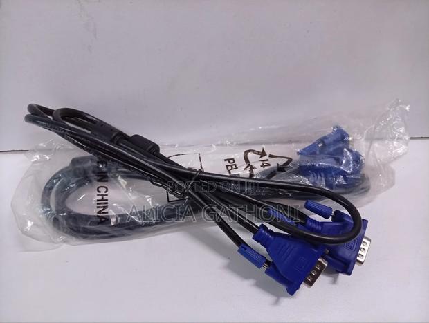 Vga to Vga Cable 1.5 MTRS (Blue)