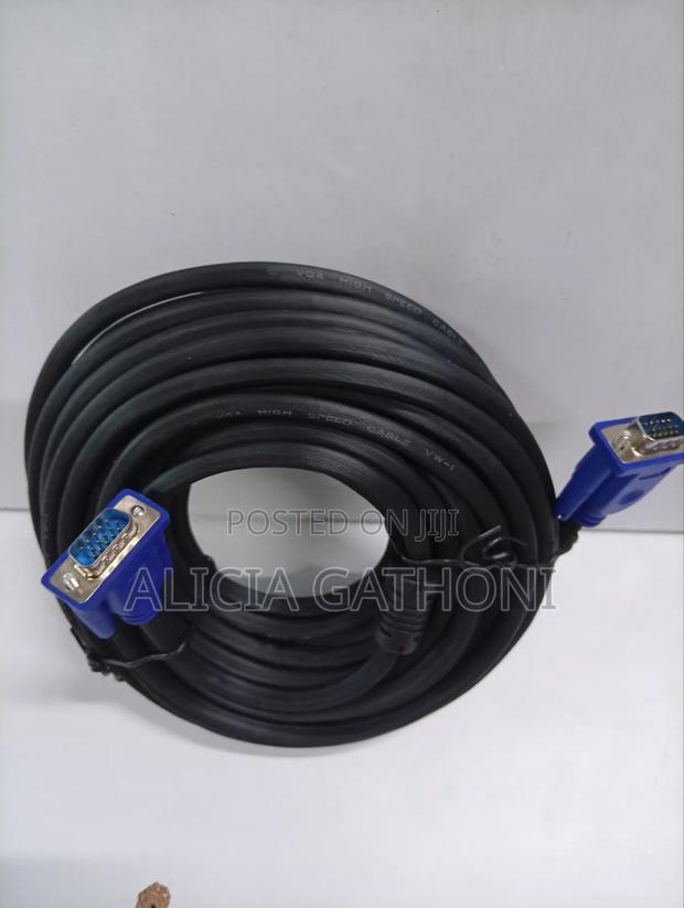 20mtr Vga Cable to Vga Output New