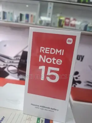 New Xiaomi Redmi Note 15 128 GB Red