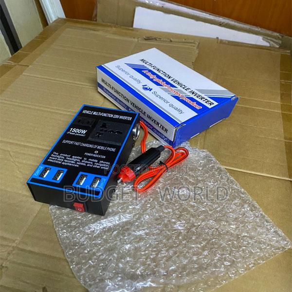 1500w Smart Car Inverter With Universal Device Compatibility