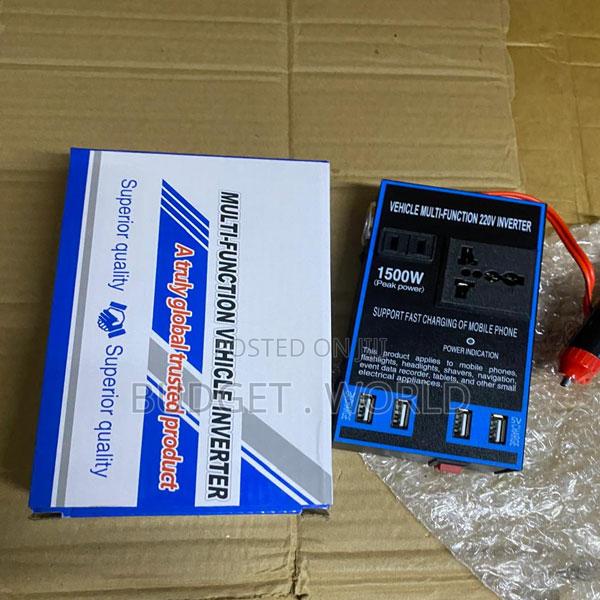 1500w Heavy Duty Car Power Inverter With Multiple Charging Options