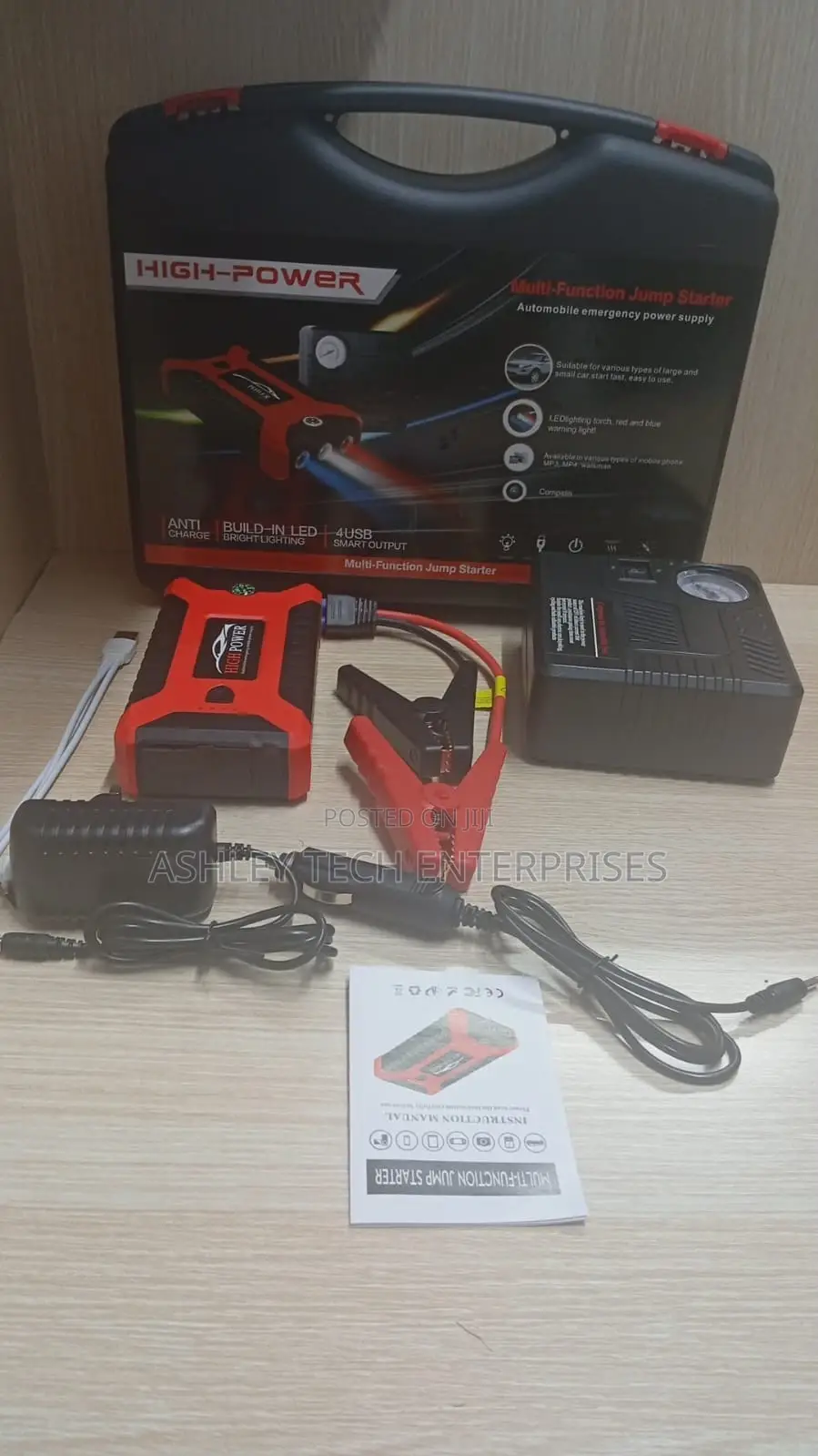 12v Portable Auto Jump Starter