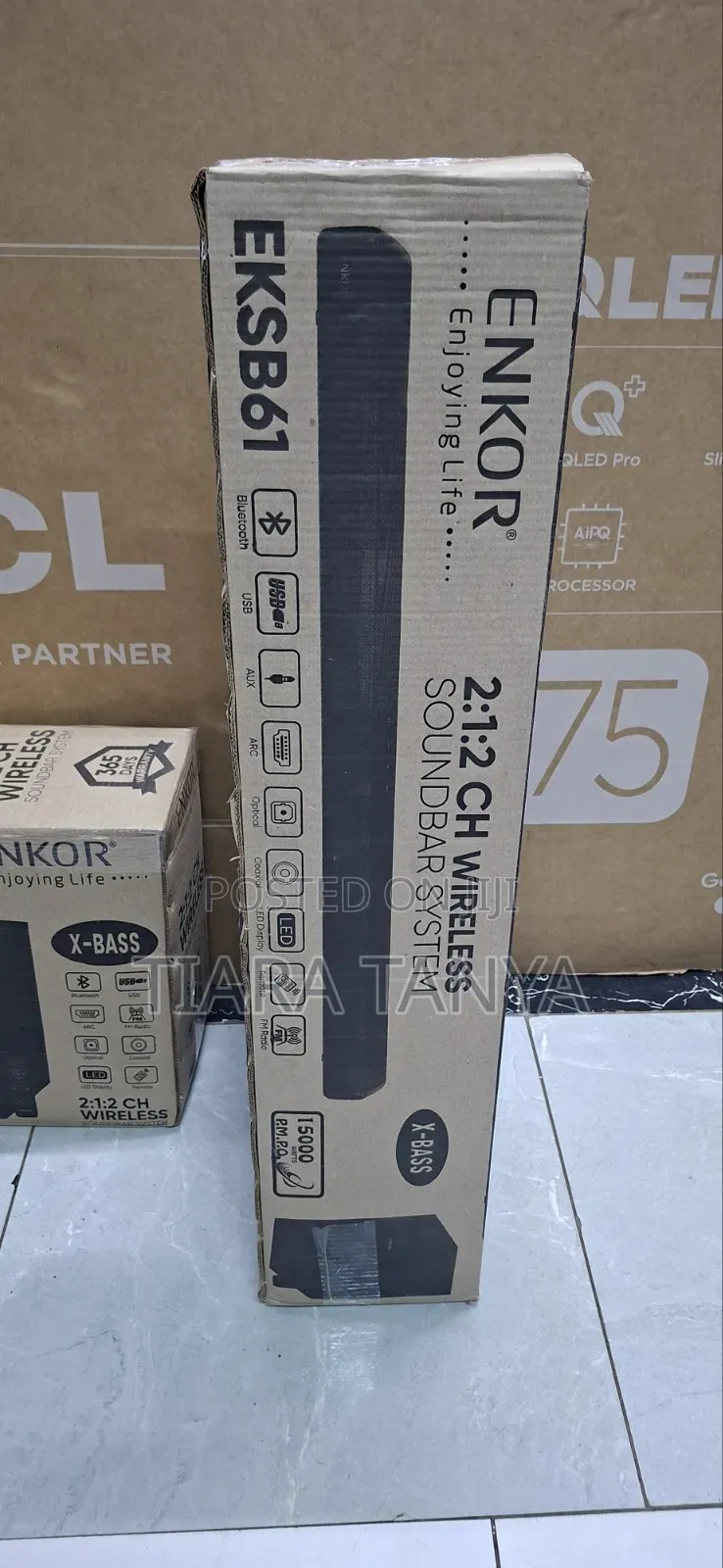 Enkor 2.1.2 Ch Wireless Soundbar System