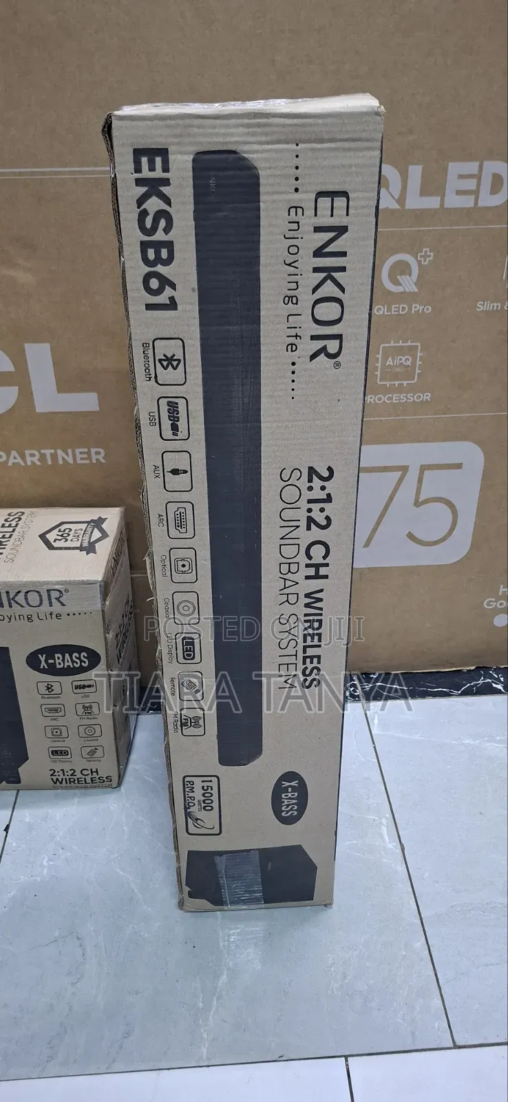 Enkor 2.1.2 Ch Wireless Soundbar System