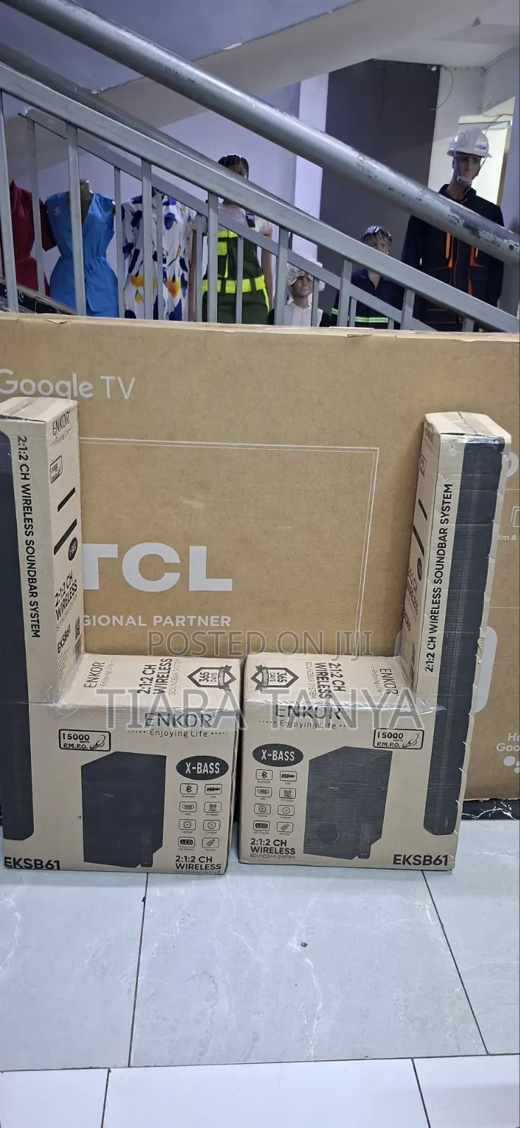 Enkor 2.1.2 Ch Wireless Soundbar System