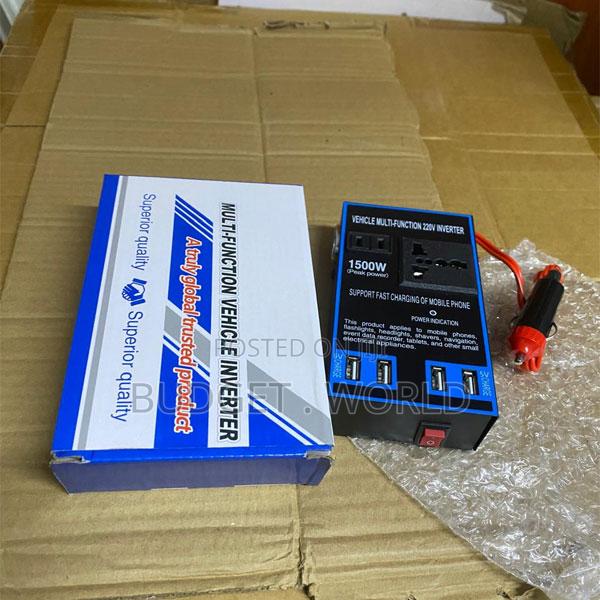 1500w Travel Car Inverter With Compact Portable Design
