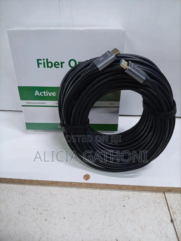 Hdmi Fiber Optical Cable 20meters 4kx8k New