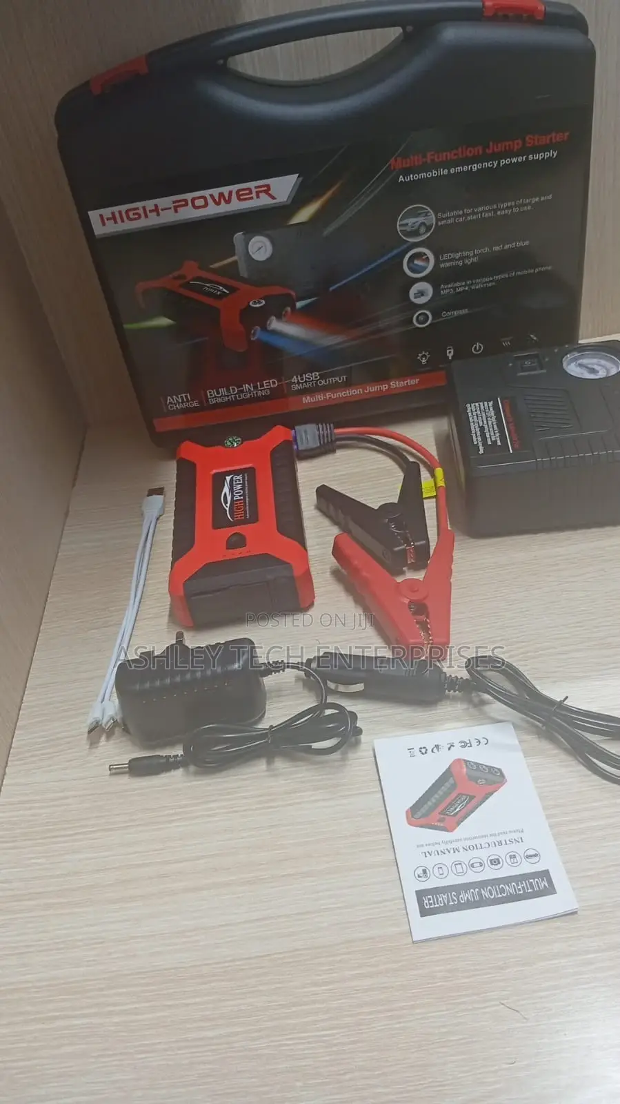High Power Portable Car Booster