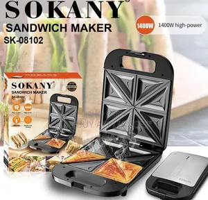 Sokany 4 Slice Non-Stick 4-Slice Sandwich Toaster