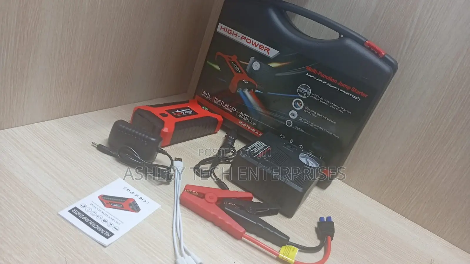 Vehicle Emergency Jump Starter Kit